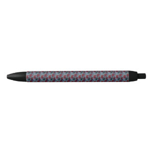 Stylo Noir Red Daisy