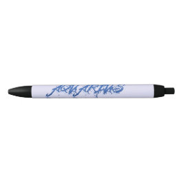 Stylo Noir Réflexion du Verseau