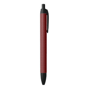 Stylo Noir Regard rouge de maille d'armure de Bourgogne