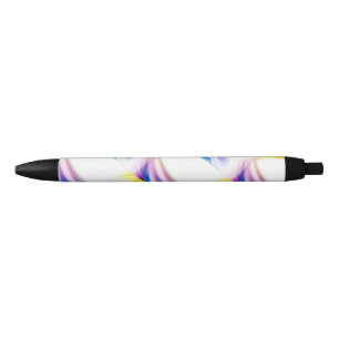 Stylo Noir Remous abstrait 1