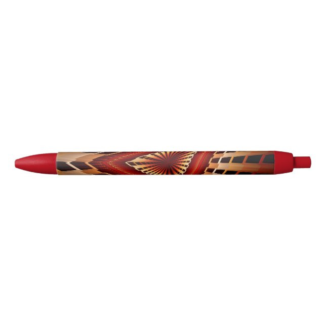 Stylo Noir Réseau d'Imaginaires 3D Conception graphique fract (Devant)