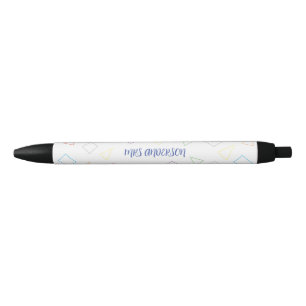 Stylo Noir Retour à l'école Nom de l'enseignant Cadeau