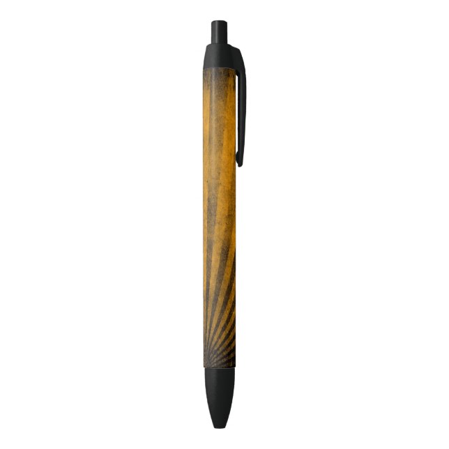 Stylo Noir Rétro arrière - plan de motif (Bas (Vertical))