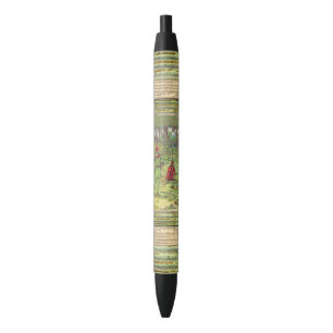 Stylo Noir Robin Hood dans la forêt