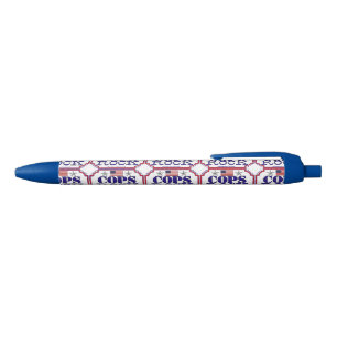 Stylo Noir Roche de cannettes de fil