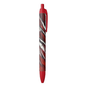 Stylo Noir Rouge rayonnant