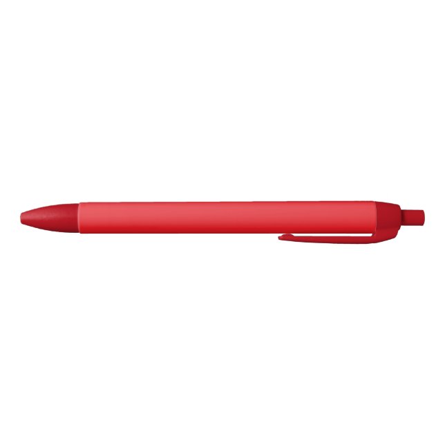 Stylo Noir Rouge-Rouge, Simplement Rouge (Bas)