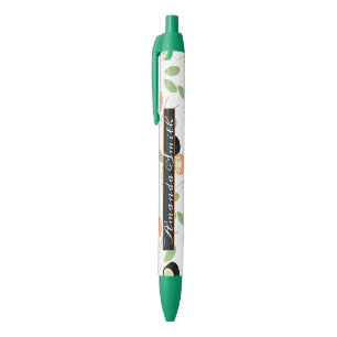 Stylo Noir Roulés de sushi saumon baguettes 