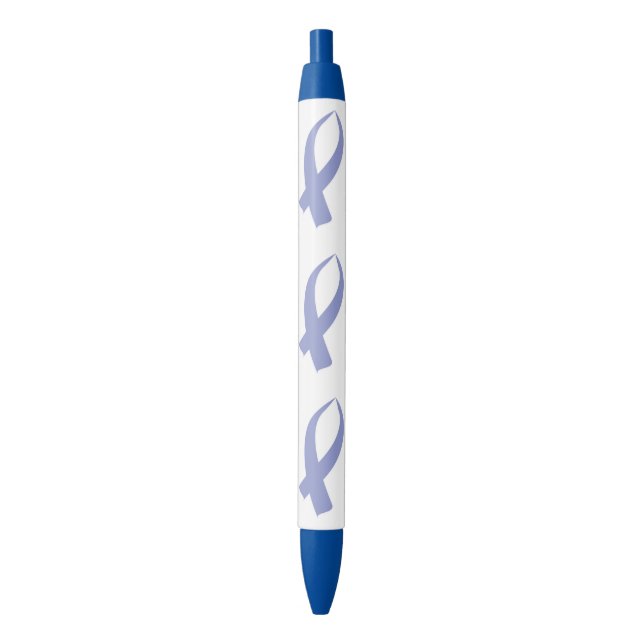 Stylo Noir Ruban de conscience (bigorneau) (devant Vertical)