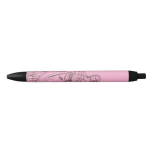 Stylo Noir Sainte-Lucie par Bernardino Luini 