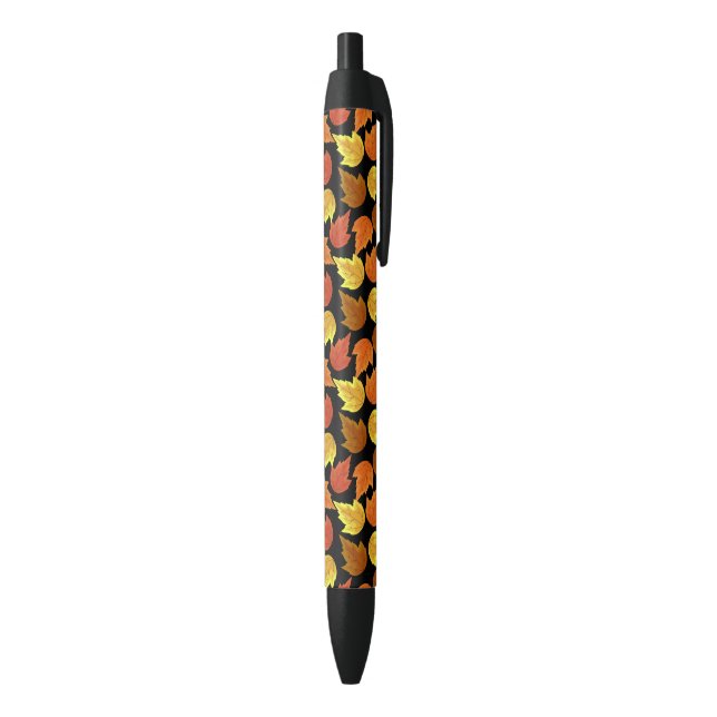 Stylo Noir Saison automnale de l'automne de Thanksgiving Hall (Bas (Vertical))