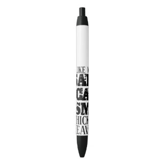 Stylo Noir Sarcasme épais et lourd