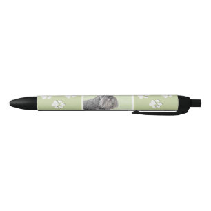 Stylo Noir Schnauzer (Giant, Standard) Peinture - Chien Art