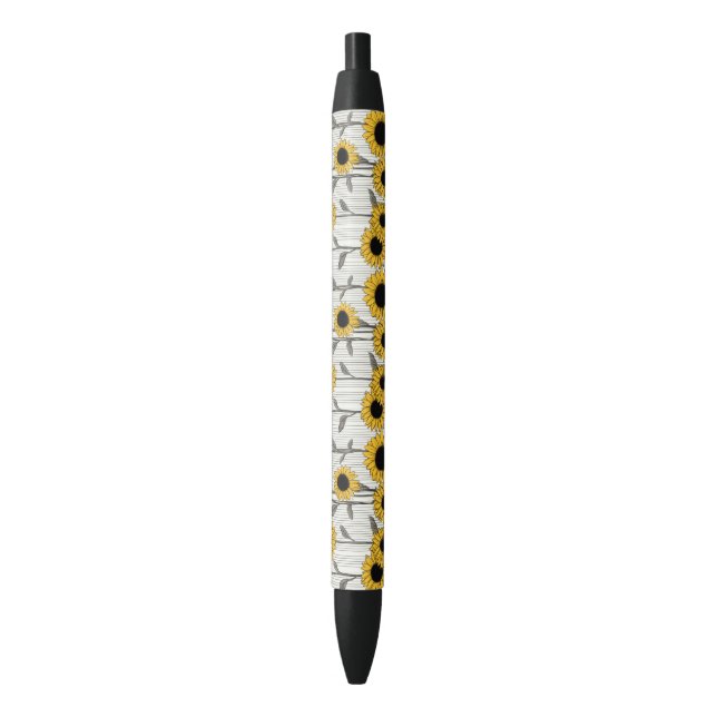 Stylo Noir Serenade de tournesol (devant Vertical)