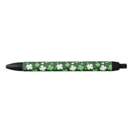 Stylo Noir Shamrock vert, Saint Patrick's Day