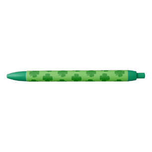 Stylo Noir Shamrocks, Bonne Saint Patrick !