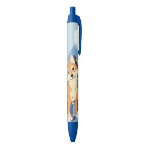 Stylo Noir Shiba Inu