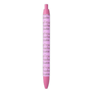 Stylo Noir Si je fronce les sourcils… Brun