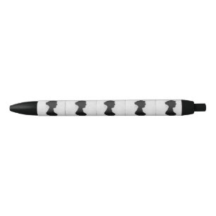 Stylo Noir Silhouette de Jane Austen