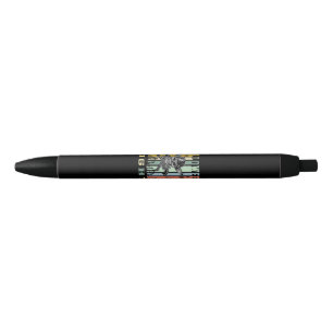 Stylo Noir Skull Gun