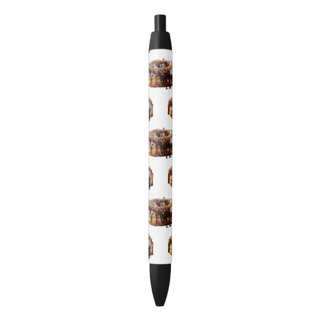 Stylo Noir SlipperyJoe's decadent donut covered thick glossy  (devant Vertical)