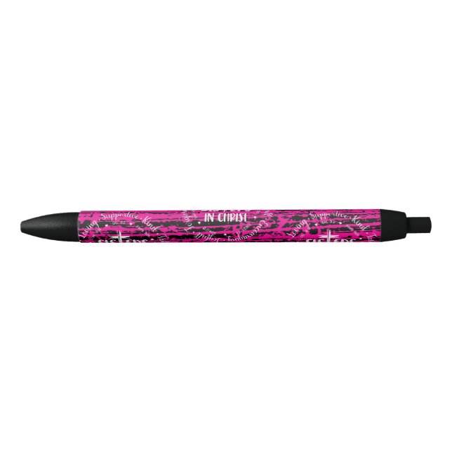 Stylo Noir soeurs en christ (Devant)