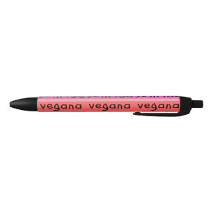 Stylo Noir Sourire vegana Vegan smile