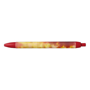 Stylo Noir Starry Night sky Flame