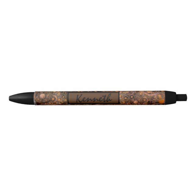 Stylo Noir Steampunk (Devant)