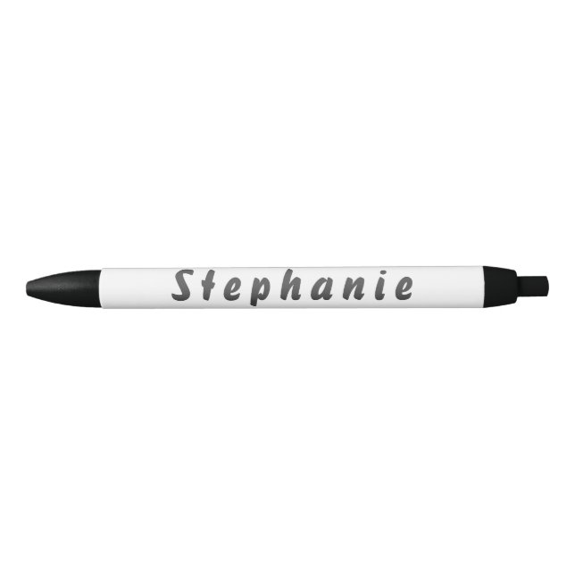 Stylo Noir Stéphanie (Devant)