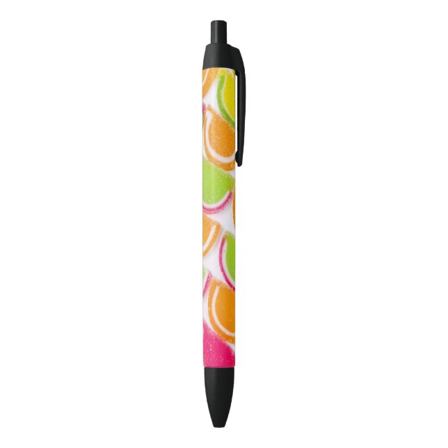 Stylo Noir Sucrerie différente colorée de gelée (Bas (Vertical))