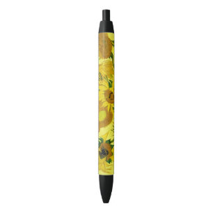 Stylo Noir Sunflowers Vincent van Gogh