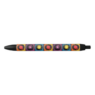 STYLO NOIR SYMBOLE DE LA PAIX DE HAUT-60