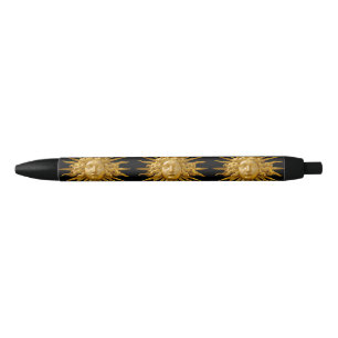 Stylo Noir Symbole de Louis XIV le Roi Soleil