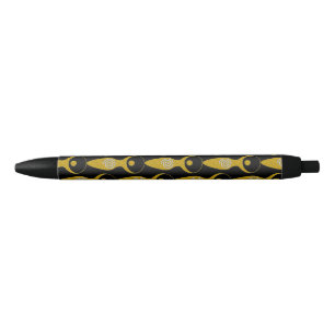 Stylo Noir Symbole Spirituel - Déesse De La Terre Gaya 1 Flam