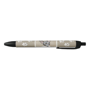 Stylo Noir Tableau Rat Terrier - Cute Original Chien Art