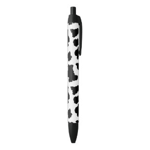 Stylo Noir Taches repérées d'animal du Holstein de