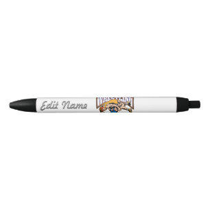 Stylo Noir Tapez les lutteurs