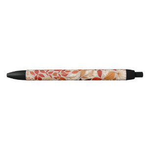Stylo Noir Tapisserie d'automne