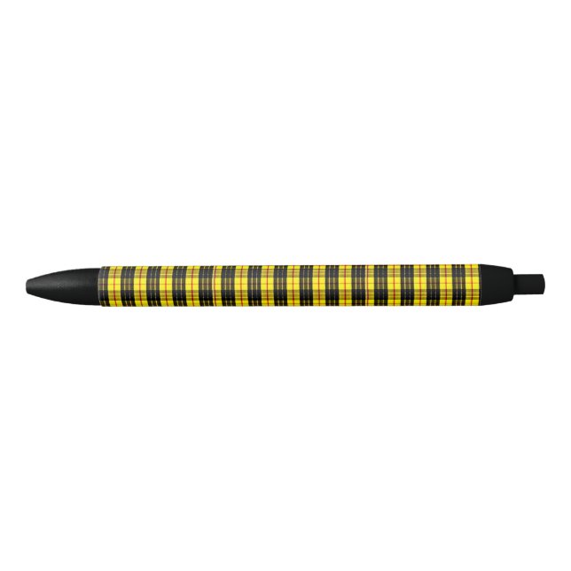 Stylo Noir Tartan Lewis de MacLeod (Devant)