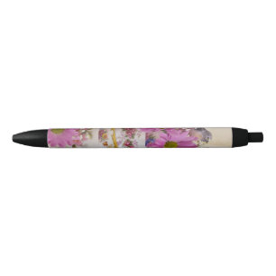 Stylo Noir Tasses À Thé Et Marguerites