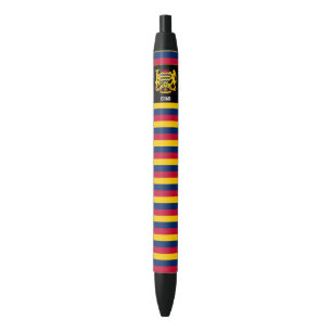 Stylo Noir Tchad Drapeau mignon Patriotique