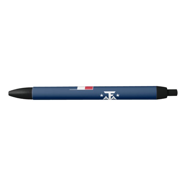 Stylo Noir Terres australes françaises de l'Antarctique (Devant)