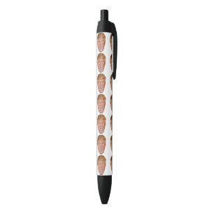 Stylo Noir Tête de flottement de Donald Trump