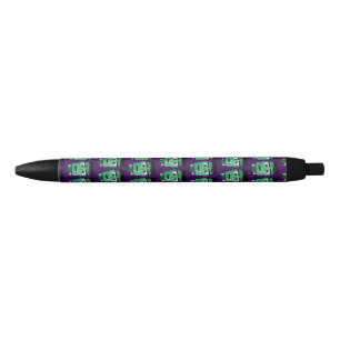 Stylo Noir Tête de monstre de Frankenstein
