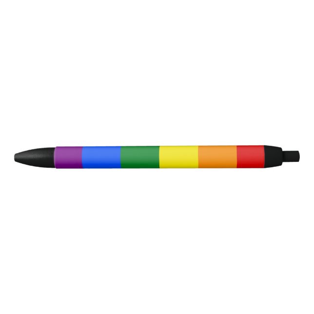 Stylo Noir The Colors of the rainbow (Devant)