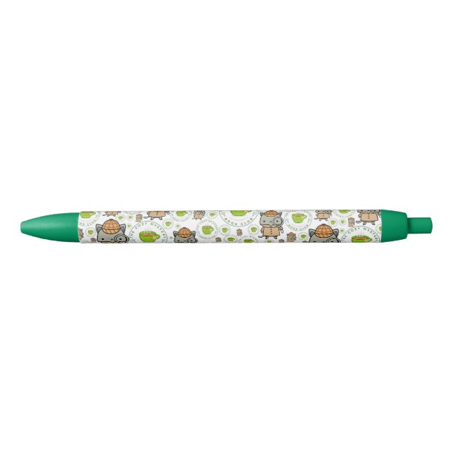 Stylo Noir The Cosy Mystery Book Club Pen (Devant)