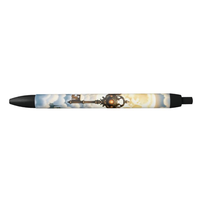 Stylo Noir The Key of Eternity – Steampunk Wings  (Devant)