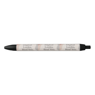 Stylo Noir Tons de marbre beige et gris art IA