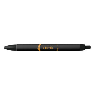 Stylo Noir Total Solaire Eclipse USA 8 avril 2024